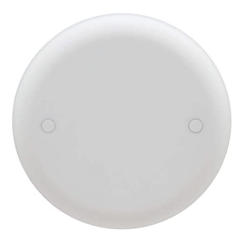 white round electrical box cover|junction box cover with hole.